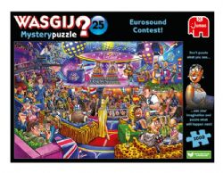 WASGIJ MYSTERY NO 25 BLEU CASSE-TÊTE 1000 PIÈCES - CONCOURS EUROSOUND ! #70-00019